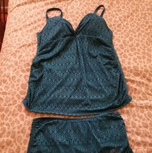 Plus size swimsuit 2-piece Lane Bryant